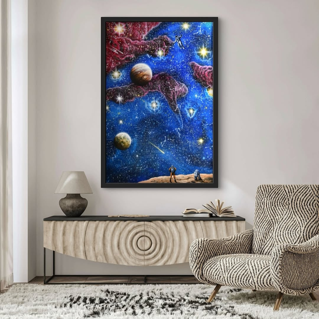 Cosmic Clouds Into The Space (Series)