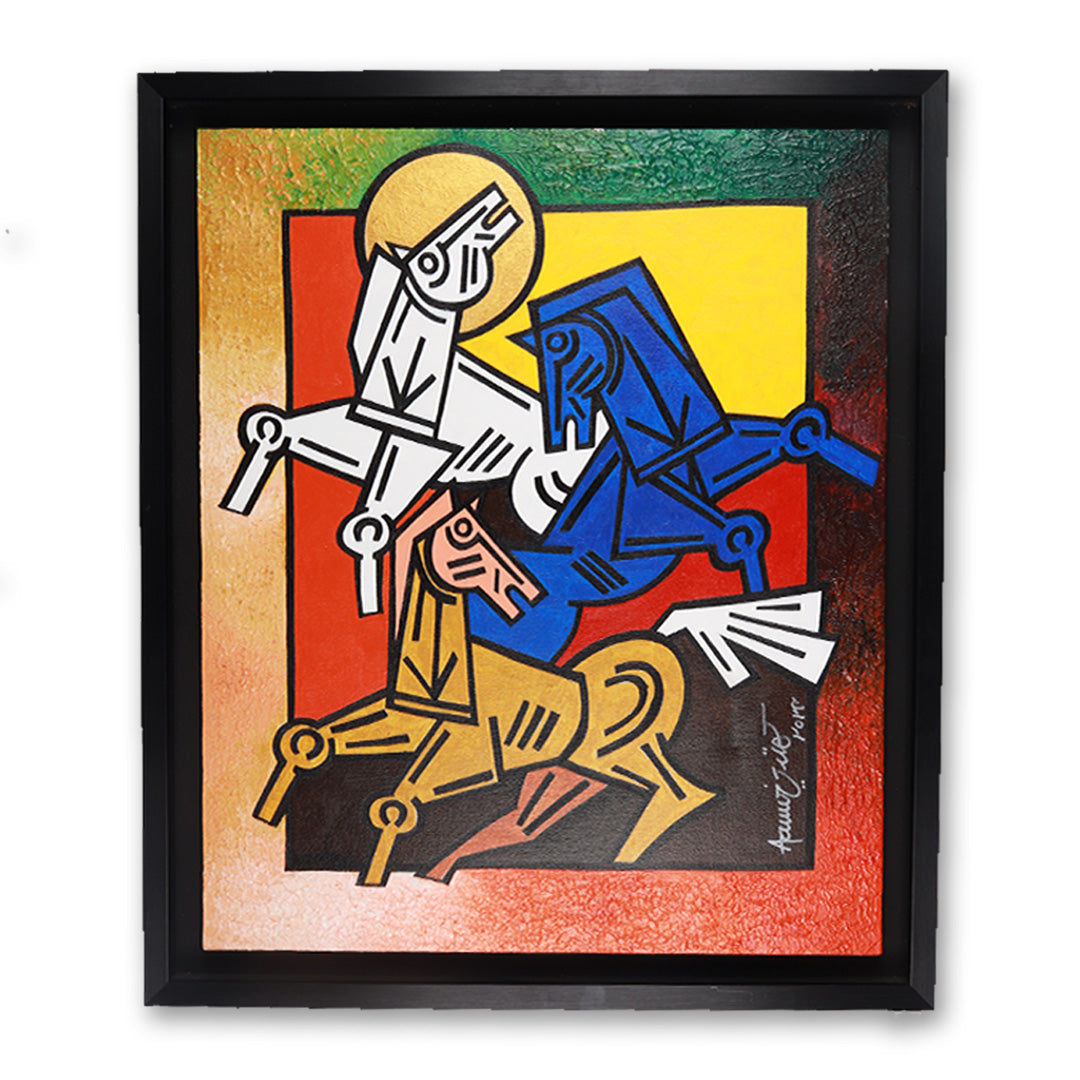 3 Horses Painting at Nina Nowa