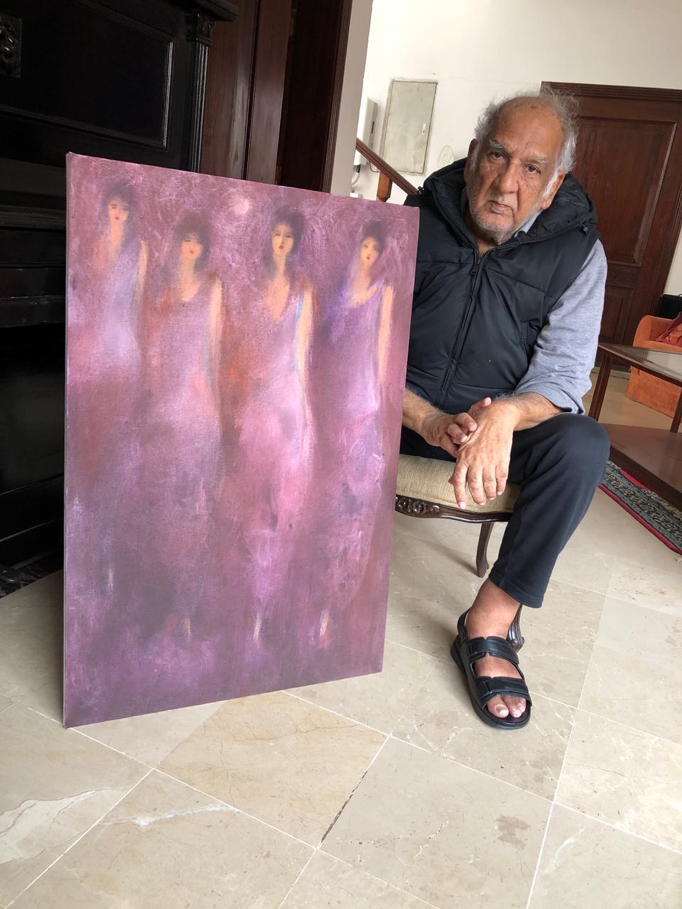 Four lavendar graces