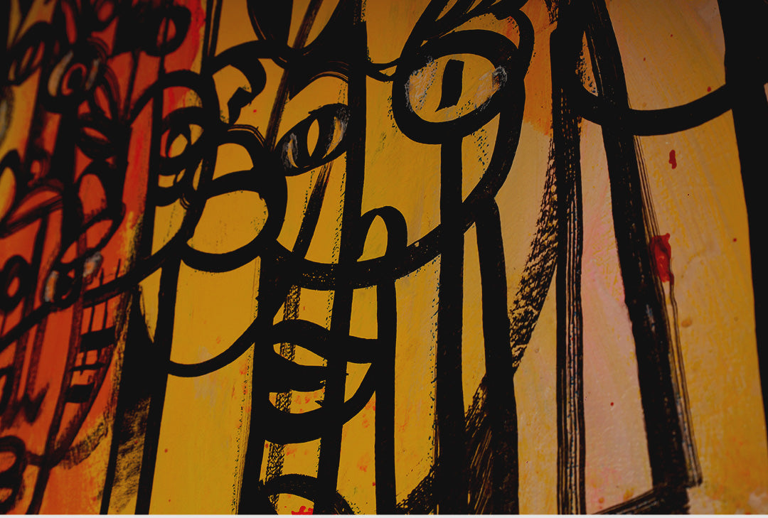 Abstract Acrylic Painting on Canvas Online