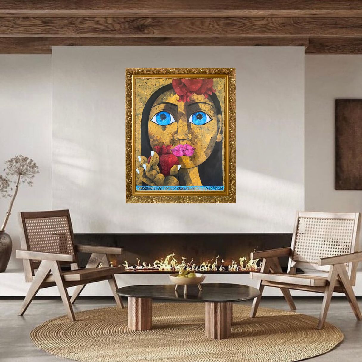 Abstract Figurative Art - Garden of Eden