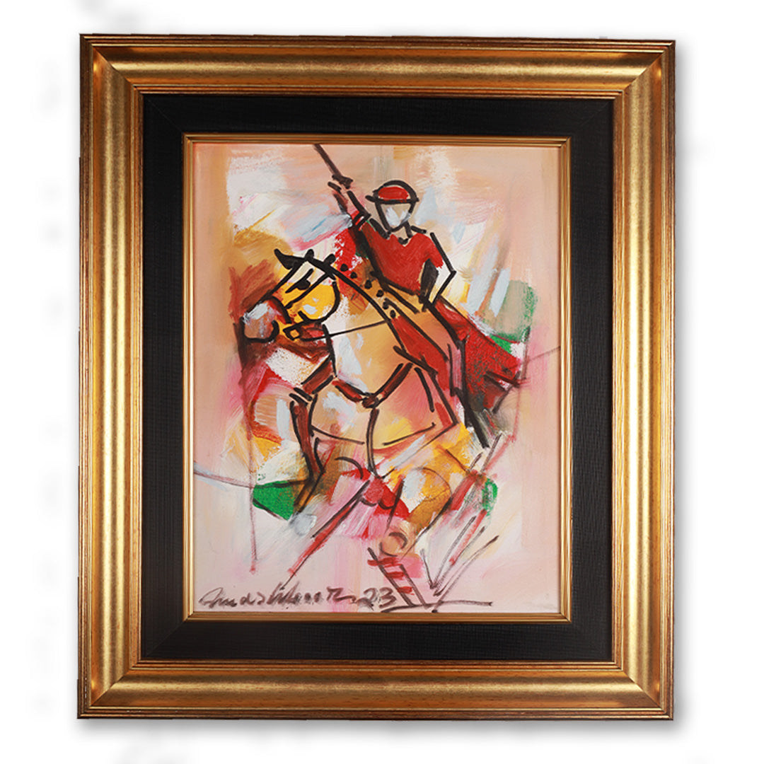 Abstract Horse Painting 