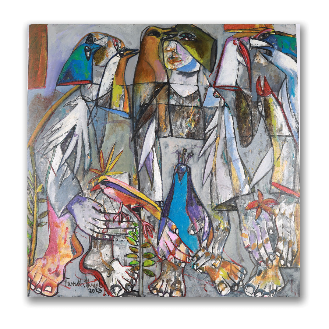 Abstract Oil Painting