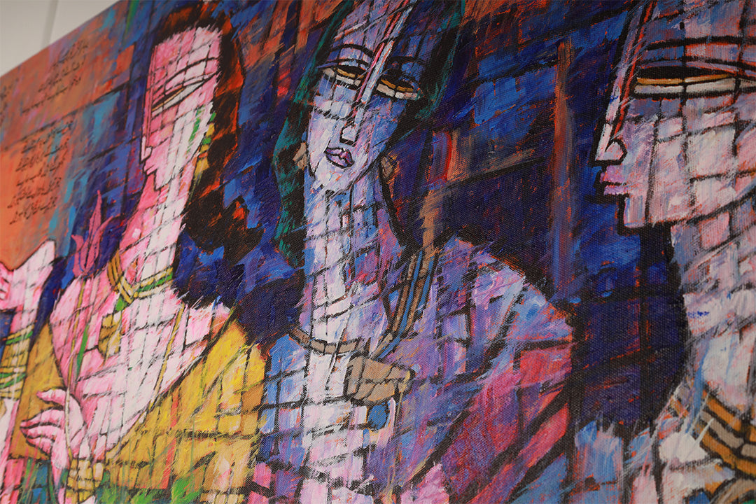 Acrylic Painting on Canvas