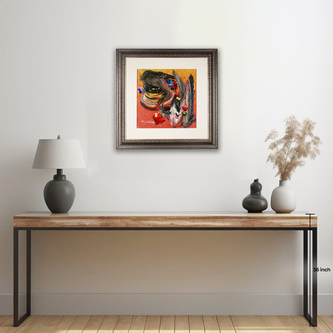 Calligraphy with Oil Painting in UAE