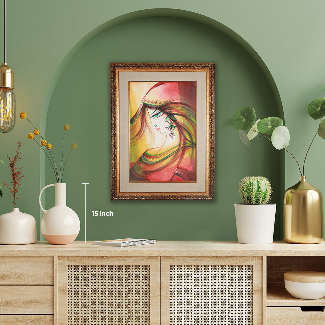 Classic Watercolor Painting in UAE