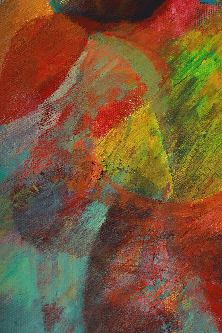 Contemporary Oil Painting - Mysterious Muse