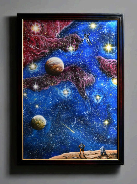 Cosmic Clouds Into The Space (Series)