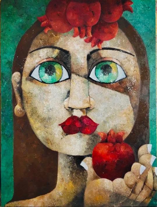 Figurative Oil Painting by Nina Nowa