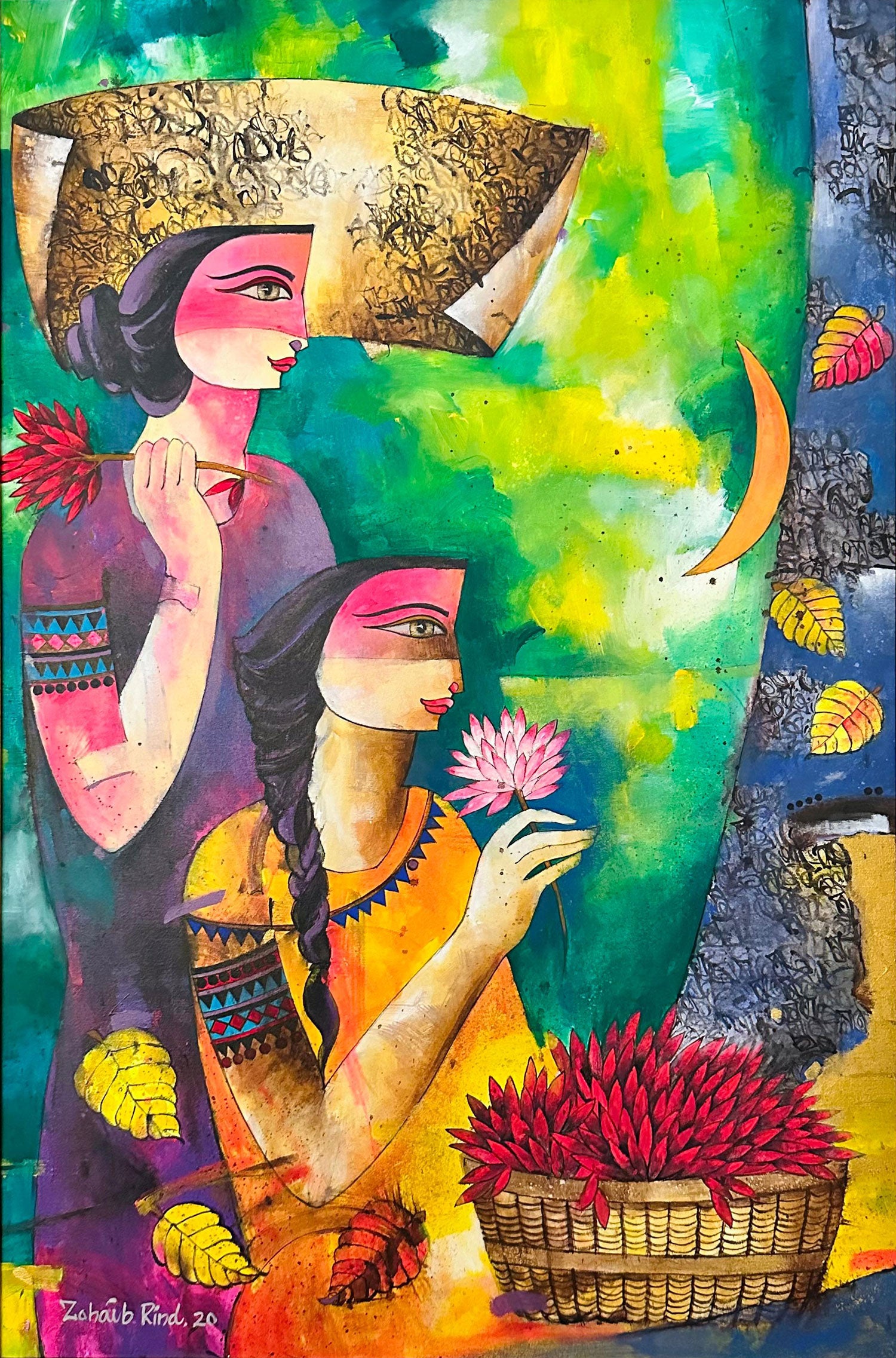 Figurative Painting - Whispers of the Soul