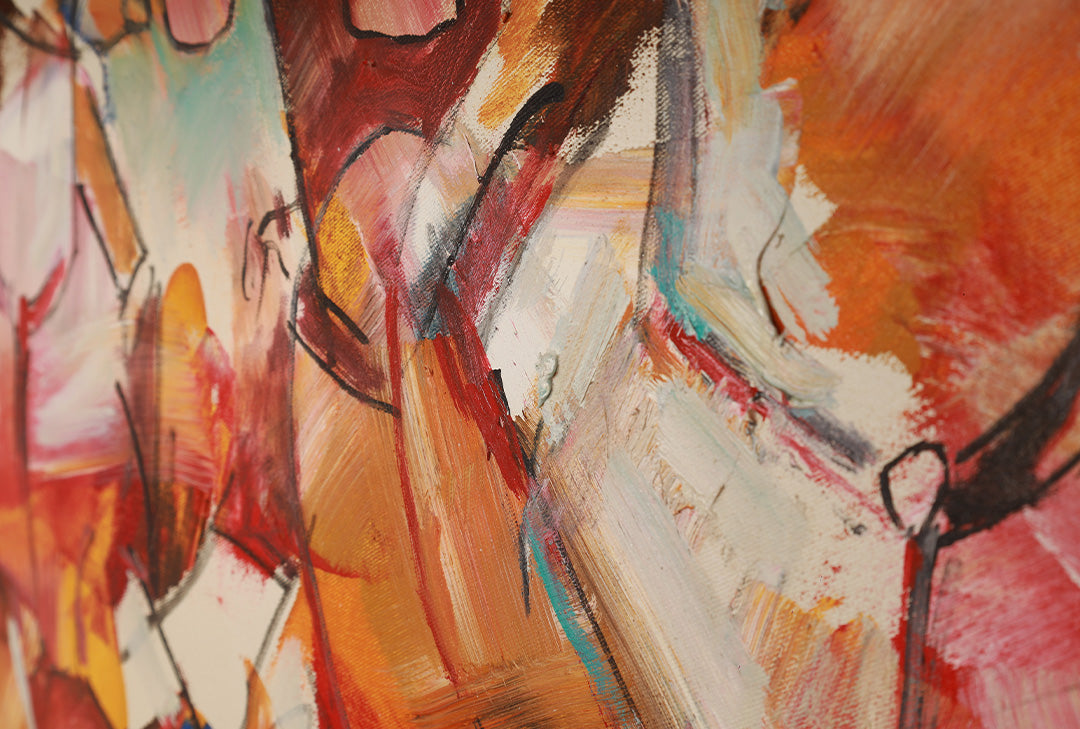 Modern Art Horse Paintings - Run Wild