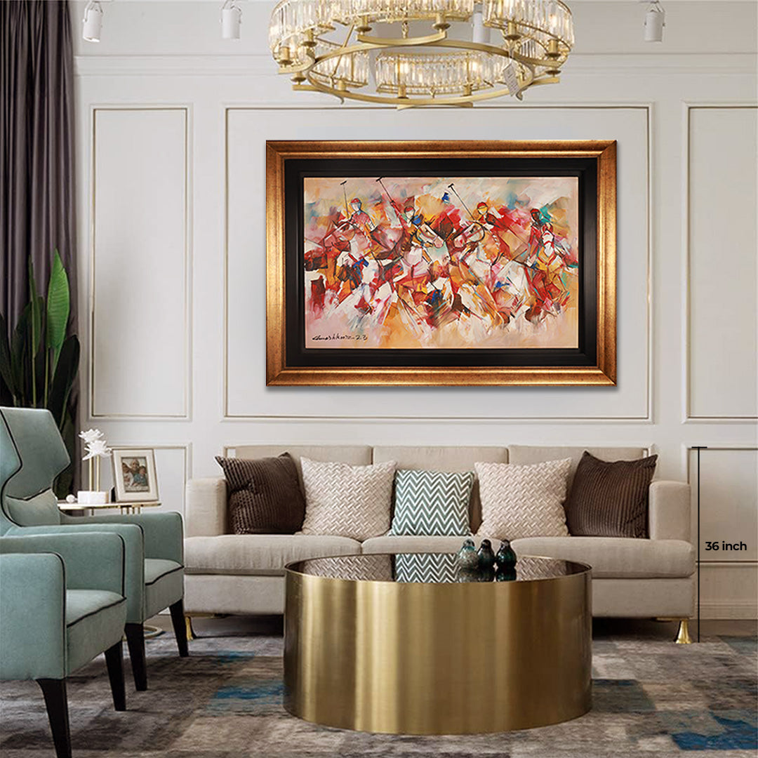 Modern Art Horse Paintings by Nina Nowa