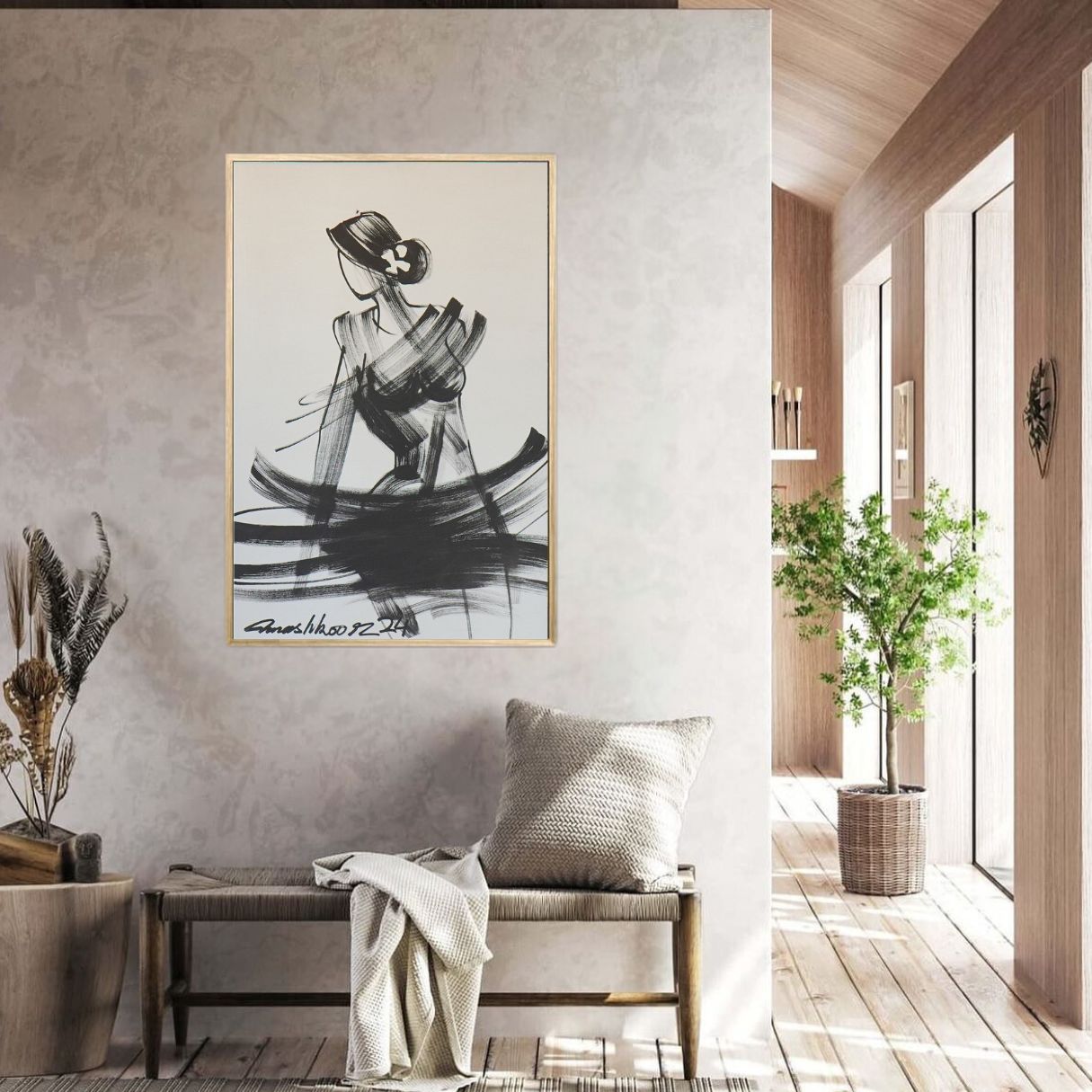 Modern Figurative Painting - Feelings Not Found 