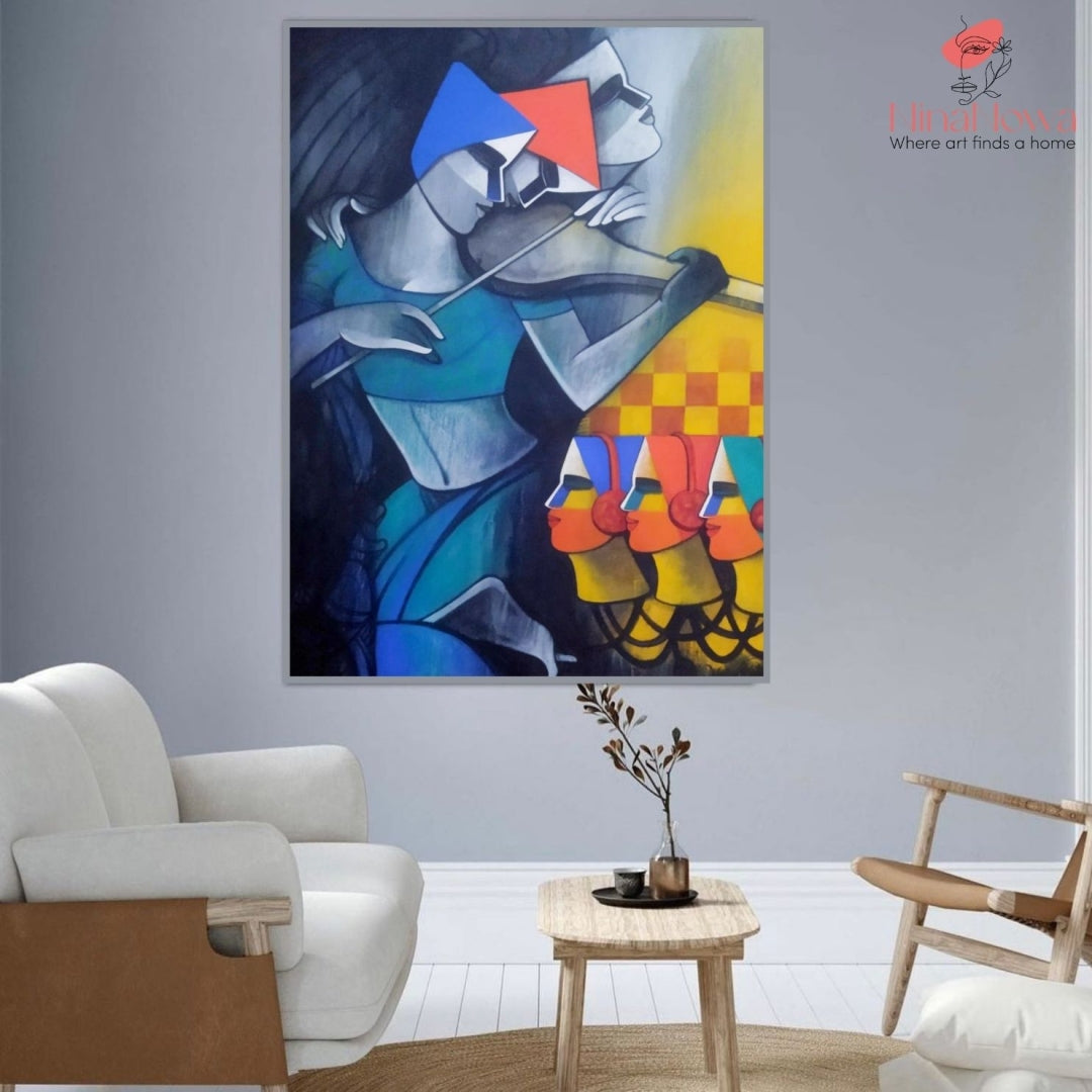 Original Acrylic Painting by Nina Nowa