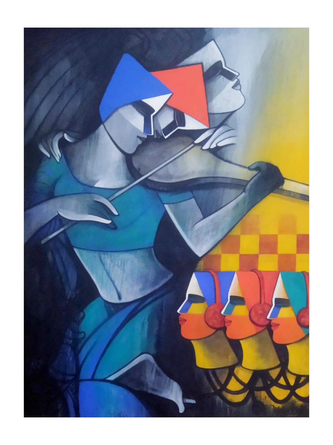 Original Acrylic Painting in UAE