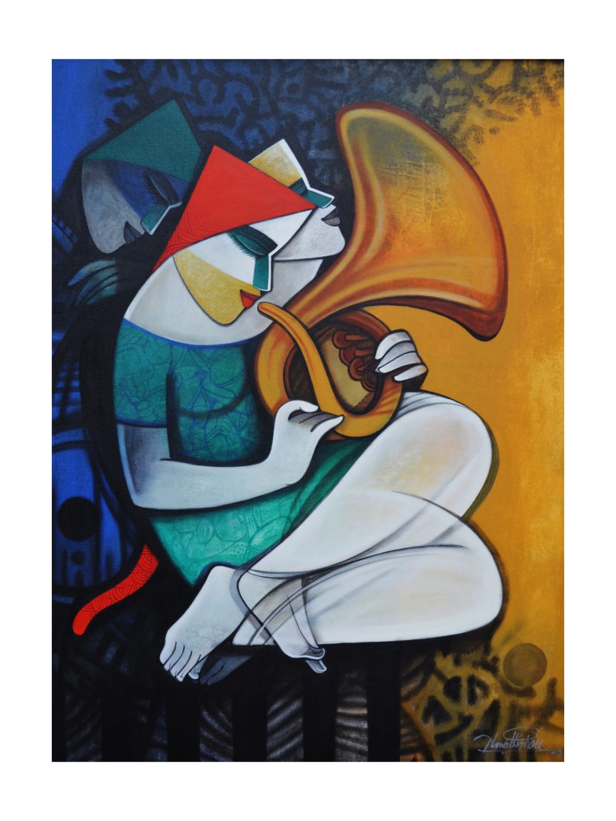 Simple Acrylic Paintings by Nina Nowa